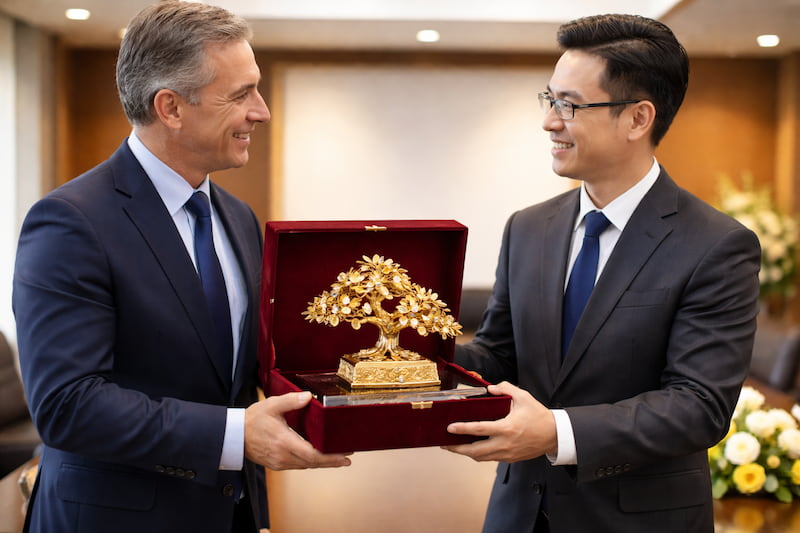 Quà Tặng Đối Tác Kinh Doanh: Giải Pháp Tinh Tế Gắn Kết Hợp Tác Bền Vững